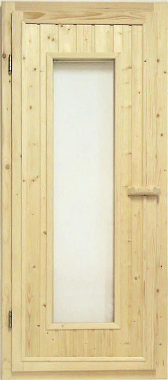 Πόρτα ξύλινη με πρόσθετο γυαλί 1